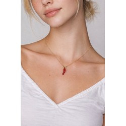 Collier Piment Rouge