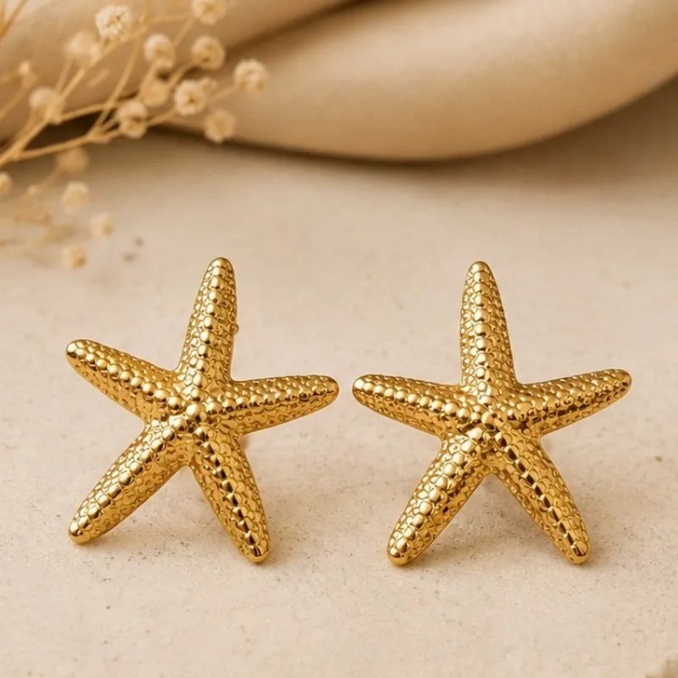 Boucle D'oreille Etoile de Mer