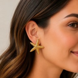 Boucle D'oreille Etoile de Mer