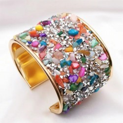 Bracelet perle multicolore