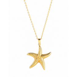 Collier Étoile de Mer Dorée