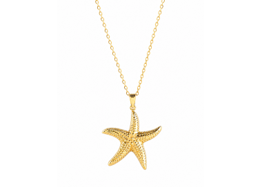 Collier Étoile de Mer Dorée