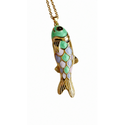 Collier Poisson Multicolore