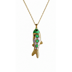 Collier Poisson Multicolore