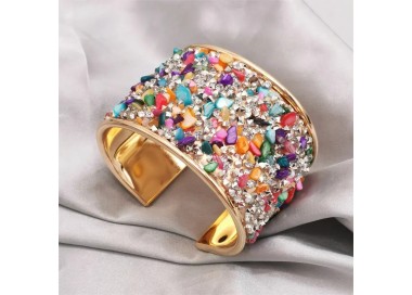 Bracelet perle multicolore