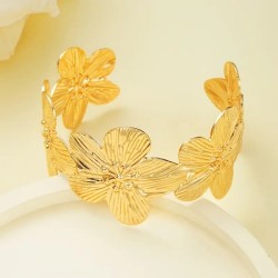 Bracelet " Fleur D'OR "