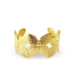 Bracelet Acier Tendance - Papillon