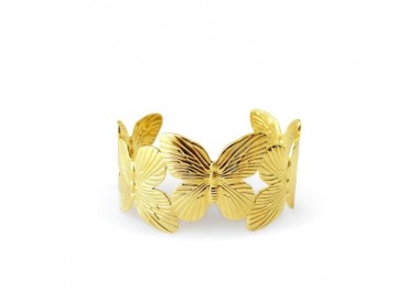 Bracelet Acier Tendance - Papillon