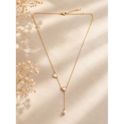 Collier Petit Double Cœur