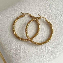 Boucle d'oreille Inoxydable