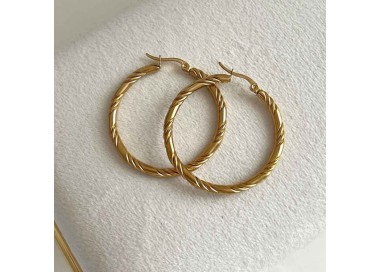 Boucle d'oreille Inoxydable