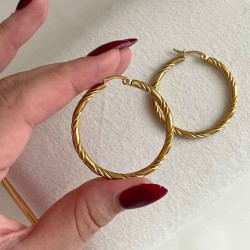 Boucle d'oreille Inoxydable
