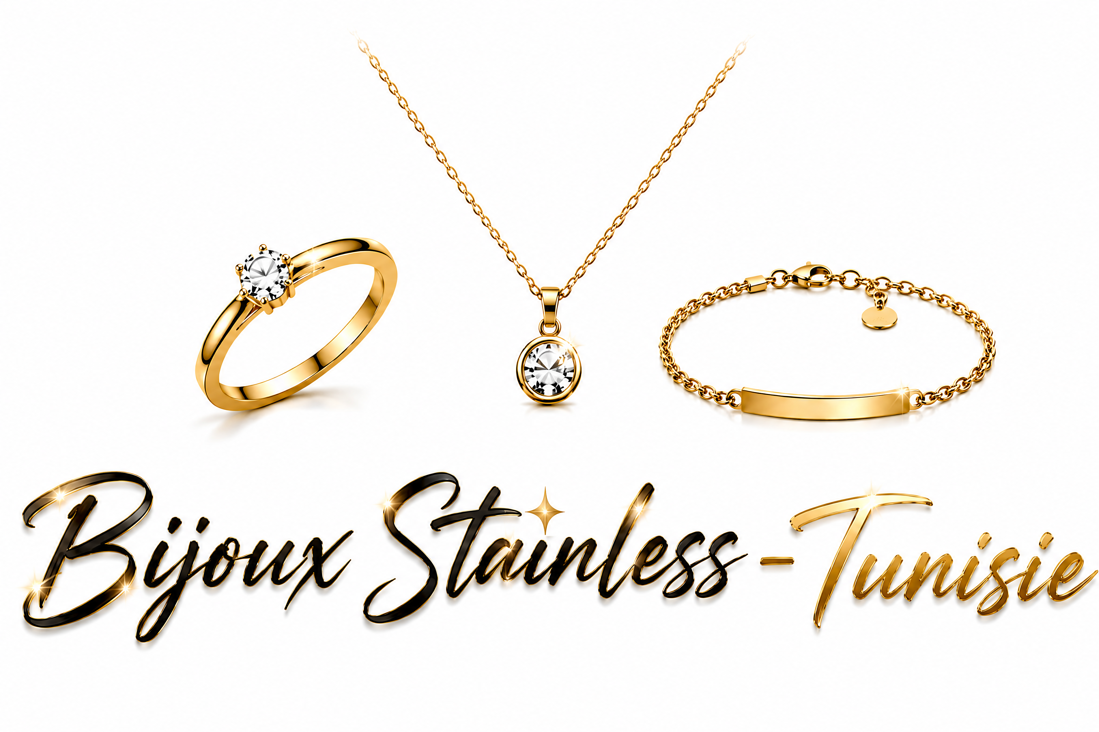 Bijoux Stainless et Accessoires en Acier Inoxydable TUNISIE